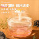 LDLC猫咪饮水机自动循环恒温加热冬季喝水器流动小猫酸奶机宠物喂水碗 磨砂白小花白盖普通版