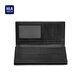 HaiLan Home HLA men's long wallet genuine leather large capacity wallet wallet for boyfriend's father's light luxury high-end birthday gift black