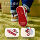 Dr. Jiang toddler shoes, sports shoes, winter warm high-top children's shoes for boys and girls B14244W004 red/rice/black 23
