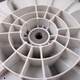 Huixi adapted to Little Swan washing machine bottling wheel turntable chassis disc accessories TB70 72 75 TB80-5168GH TB80-13558M TB75-Q8168H/HR Diameter 37.4cm Side height 4cm