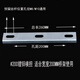 Galvanized bridge fireproof plastic spray iron wire trough cross arm ceiling horizontal bracket accessories 300200100 thickened custom #200 galvanized