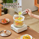 Le stew bird's nest stew pot, stew soup cup, electric stew pot with water-proof stew, stew bird's nest fish maw special stew cup, soup health pot, electric stew cup 1.5L smart model-glass water-proof stew pot