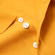 Limeng (Limeng) Baumwollkugelboden kurzärmeligte T-Shirt für Herrenfarbhemd Paul Hemd Großgröße T-Sleeved Shirt Trendy 100% Baumwollgelb 180