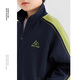
Zuoxi boys autumn clothes children's sports suit spring and autumn jacket 2025 new boy handsome clothes Navy blue 140