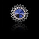 ANST Old Phoenix Gold Store Fashion Men's Brooch Brooch Crystal Shirt Collar Cleece Cuff Sunflower Medal Clip Clip Clip Clip Clip Clip Gold Base Red Crystal