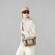 Gucci (Gucci) Frauen Miss Bags Männer und Frauen gleicher Stil GG Damenbeutel Paare rot und grün gestreiftes Gurtband Briefbeutel Beige Ebony 760123facjn9765