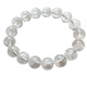 Pangdonglai Qualität weißes Kristallarmband Tianlan Treasure Pot White Ghost Armband Tausend Schicht Bergpyramiden Männer und Frauen lieben H6778 15,4 mm natürlicher Kristall/Semi -Edelstein