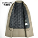 La nueva chaqueta para hombres de lana de Gu Helun, el invierno, la tendencia de tweed tweed tweed tweed tweed tweed tweed tendencia khaki m /170 recomendado 125-140Jin [Jin es igual a 0,5 kg]