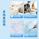 Comix (Comix) Pequeño marcador/dibujo de línea de doble cabeza/logística Pen/línea de línea de línea 0.5-1.5 mm/azul 12 piezas/caja MK833