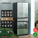 Hitachi (HITACHI) 540L multi-door refrigerator imported from Japan with large capacity dual cycle vacuum preservation automatic ice making dormancy preservation crystal mirror color R-HW540RC national subsidy
