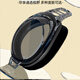 Myopia swimming goggles waterproof anti-fog high-definition swimming goggles for women with prescription men's adult professional swimming goggles goggles black 250 degrees
