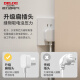 Delixi New National Standard Socket / Wire Board / Plug / Row Pild / drag / fil Board / Plug / Connector Board 3 Position Contrut de commande combinée 1,8 mètres Yuelang Gray