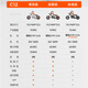 Sturm Ritter Kinder-Elektromotorrad Zweirad Elektrofahrzeug 3-12 Jahre altes Kinderauto Swift Car Electric Balance Car Retro Small Elektromotor Standard Edition [Ladung 150 Jin [Jin gleich 0,5 kg]] Vital Orange