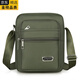 Gioio Deutsch importiert Qualitätsbeutel Casual Umhängetasche Oxford Stoff kleiner Rucksack Herrenbeutel Casual Crossbody Bag Canvas [Y3519 verbessertes Version]+[Six-Pull Brown]