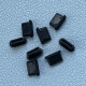 Type-C接口防尘塞适用苹果15/16华为USB-C手机充电口堵头数据线小米OPPO荣耀VIVO电源孔塞子防水堵 黑色5个+白色5个【送小收纳盒】