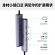 Green Network (UGREEN) Station d'accueil Type-C USB vers la station d'accueil HDMI adaptée à MATE10 / 20PRO Mobile Phone Mac Computer Notebook [5 in 1] DP / 8K + USB * 3 + PD 15905
