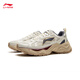 Li ni ning et wang chuqin même anneau d'étoile chaussures décontractées chaussures masculines 25 nouveaux chaussures de papa polyvalent rétro épaisse en améliorant Agcv111