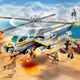 启蒙塔积木战地系列阿帕奇直升飞机拼装儿童玩具6-10岁男孩 12027/救援直升机