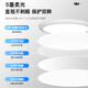 初印象2025年新款餐厅灯全光谱护眼餐厅吊灯现代简约南瓜灯广东中山灯具 MTJ689-5圆盘智能语音(白+米黄)
