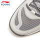 Li Ning Детская обувь детская баскетбольная обувь мужская большая детская поддержка Wind Shadow 2.0 и стабильная спортивная обувь 37ykbu072-19