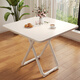 Shuhao small table foldable table dining table home-style simple round table rental house outdoor portable stall dining square table