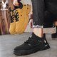 Playboy (Playboy) Chaussures masculines 2025 Chaussures d'été pour hommes Chaussures de travail décontracté pour hommes Bottes Martin à la mode à la mode noir 41
