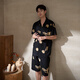 Shaqian New Couple Pajamas 2025 Summer Modal Cotton Short Sleeve Girls Suit Cool Men's Thin Home Clothes