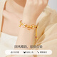 Old Fengxiang Leichte Luxus High-End-Silberarmband für Frauen Ziwei Star Butterfly Armband Halbarmband Geburtstag Jubiläum Geschenk für Freundin Frau Ziwei Star Halbarmband * Ultimate Heart Gift Box