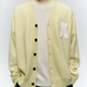 Maimeng MM MAIMENG Men's Clothing 24 NUEVOS Productos de invierno de invierno Cárdigan de chaqueta casual de chaqueta en V.