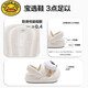 G.DUCKKIDS new children's slippers summer indoor home non-slip infant and toddler babies 1-2 years old sandals boy hole shoes 3 grass yellow eva material return 12.5 inner length cm foot length 11.5b