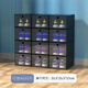 Transparent shoe box 20 pieces drawer type shoe box imitation acrylic storage box shoe shelf multi-layer home dormitory buy six get six free 28 06 within 44 yards drawer black