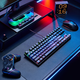 CHERRY樱桃 MX8.2 Xaga曜石系列无线蓝牙三模电竞游戏机械键盘RGB光效三透PBT键帽兼容mac系统 Xaga-流星 快银轴【快速触发】-送军火箱
