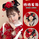 Lingmeng children's princess hairband, retro noble flag head costume accessories, palace style Hanfu head costume accessories, Taoyao princess hairband 1 piece
