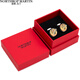 
North Martin 25 spring and summer high-end light luxury style cufflinks for men luxury French shirt cuffs retro style mechanical sleeve hoop gift