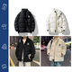 WYBT official brand winter new white duck down stand collar down jacket men and women thickened casual couple jacket trendy brand white M (100-135Jin Jin equals 0.5kg)