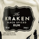 Kraken North Sea Giant Demon and Fragrance Black Rum Rum Wine Beverage Base Wine [Limited Commemorative] 17 Year Discovery Number 700mL
