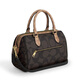 Entraîneur (entraîneur) Bag féminin Rowan Medium Boston Women's One-épaule Crossbodybag Cy679 Forme de couleur imprimé brun foncé IMXI8
