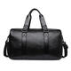 New crossbody bag men's bag handbag large capacity business trip shoulder bag men men and women carry bag leisure travel bag black