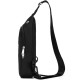 Septwolves Men's Chest Bag Crossbody Bag Trendy Shoulder Bag Small Backpack Shoulder Bag Waist Bag Fashion Bag Black CD101784-4