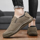Huilijun 2025 summer footwear men's shoes for work at construction site men's labor insurance sports waterproof non-slip wear-resistant work shoes khaki 42