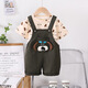 Vêtements pour enfants Souet Summer Style pour les vêtements d'été pour hommes et filles, un bébé à manches courtes de bébé, une sangle à manches pour enfants, à manches courtes à manches courtes à manches courtes de Taille 4 ~ 5 ans [100-110cm]