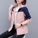 NY-EMMA Jacket for Women's Spring and Autumn New Winter Plus Velvet Caliente de alta gama al aire libre Sports Slimmming Chaqueta Con capucha Top 846 Pink (estilo de terciopelo agregado) M (recomendado 80-95 Jin [Jin iguala 0.5 kg])