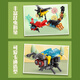 
Baili Frost insect building block assembly can be assembled three-variable small particle animal building blocks toys Children's Day gift home decoration