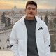 
Adidas men's and women's sportswear suits Spring new couple's casual and fashionable hooded jacket jacket top White shaped jacket/men's style/single-piece XS