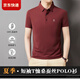劲霸品牌男装短袖t恤桑蚕丝夏季休闲翻领男士Polo衫 【钻石绿】 699 M 170/88A