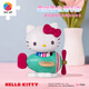 3D-JP Sanrio Hello Kitty Ornamente für das 50-jährige Jubiläum Trendy Toys 3D Dreidimensionales Puzzle Geschenk für Mädchen Retro Future (F1047)