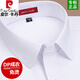 Pier Cardin high-end non-iron 100% pure cotton short-sleeved shirt for men 2025 summer new business formal wear men striped shirt 6628 [short sleeves] 40 [suggested 130-140Jin [Jin equals 0.5 kg]]