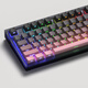 腹灵（FL·ESPORTS）MK870 黑莓侧刻 机械键盘 有线无线蓝牙客制化电竞办公静音轴 黑曜石 黑莓侧刻 茶轴 x 三模(有线无线蓝牙)