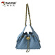 Woodpecker motorcycle hot girl underarm bag for women 2025 new trendy and super hot small fragrance style shoulder bag large capacity versatile bucket bag beibai follow the store for shipping insurance