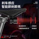 Peak bicycle taillights are bright and flashing, mountain road bike night riding light warning light cycling accessories five lighting modes